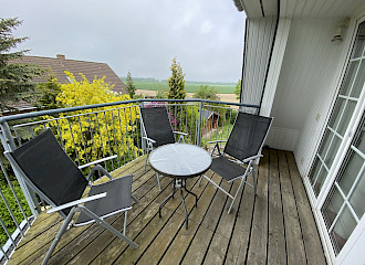 Ferienwohnung mit Osteeblick
